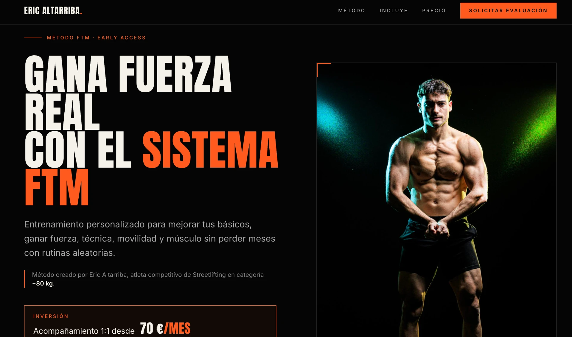 Captura de la web de Eric Altarriba (ericaltarriba.com)